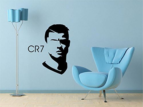 Christiano Ronaldo CR7 Wall Decal Sticker Large 95cm x 80cm