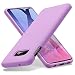Produktbild ESR Yippee Touch Soft Hülle kompatibel mit Samsung Galaxy S10E Hülle - rutschfeste Flüssigsilikon Handyhülle mit weichem TPU - Kratzfeste Schutzhülle für Samsung Galaxy S10E - Purple