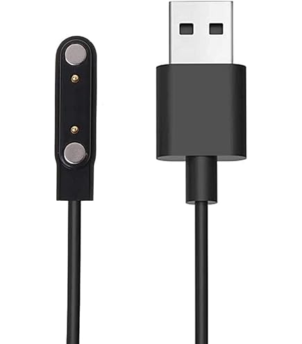 Cargador Magnético MoKo Para Amazfit Active 2 Y Bip 6 - Base De Carga Con Cable USB 1m, Negro