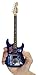 Produktbild NHL New York Rangers Mini Collectible Gitarre, zweite Generation, Blau, 25,4 cm