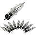 More Care 10PCS Disposable Eyebrow Tattoo Needle Permanent Makeup Rotary Tattoo Needles (1RL)