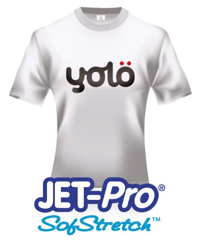 Preisvergleich Produktbild 50 Blatt A4 ® Jet-Pro Sofstretch Hitzetransferblätter, Papier- / T-Shirtdruck