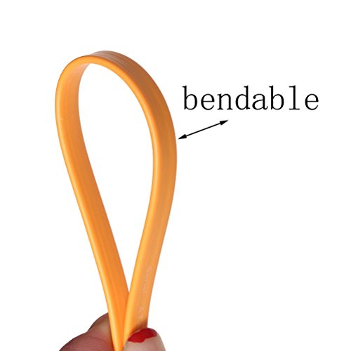 SATA Kabel, sicai 6 Packungen SATA III 6.0 Gbit/s Kabel (orange) - 4