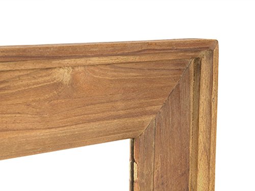 massivum Spiegel Caracas 60x60x3 cm Teak natur gebeizt - 4