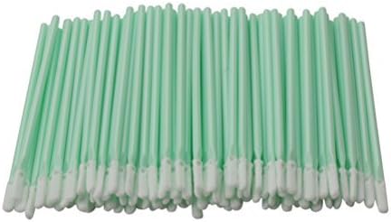 LOVEDAY 200pcs 2.7" Microfiber Cleaning Swab Sticks For Solvent Format Inkjet Printer Roland Optical Equipment