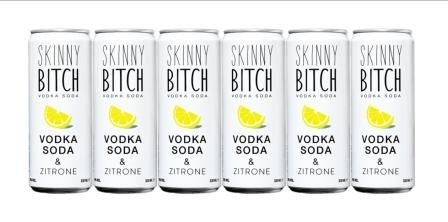 Preisvergleich Produktbild Skinny Bitch Vodka Soda Vielfalt 6x 0,33l Dose