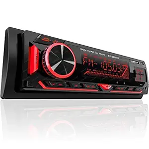 Dulcet DC-D9000X 220W Detachable Front Panel Universal Fit Single Din Mp3 Car Stereo with Dual USB Ports/Bluetooth/Hands Free Calling/FM/AUX Input/SD Card Slot & Remote Control