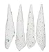 Produktbild CaLeQi Pack von 4 Mixed 6 Layer weichen Neugeborenen Baby Gesicht Handtuch, Badetuch für Neugeborene, natürliche antibakterielle, Super Wasser absorbierende, 30 cm x 50 cm