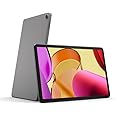 REBENUO Fire Max 11 tablet, vivid 11” display, all-in-one for streaming, reading, and gaming, 14-hour battery life, optional stylus and keyboard, 128 GB, Gray