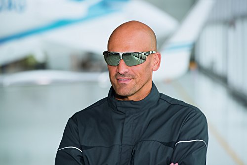 Uvex Arbeitsschutz- Bügelbrille 9190 i-3, Farbe: schw./hellgrau, Scheibe: verspiegelt, Schutz: 5-3,1 - 2