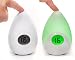 Egg Shape Room Thermometer Temperature Displayer LED Color Changing Night Light Lamp for Babies Kids Children Adults