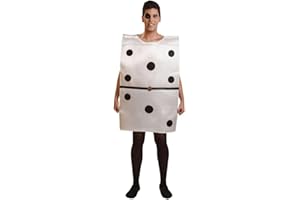 EL REY DEL CARNAVAL Déguisement Pion de Domino taille unique