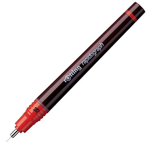 rOtring 1903476 Rapidograph-Tuschestift (0,18 mm)