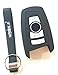 Keyzone Silicone key cover for BMW 4 button smart key with keychain (Black) RS.599.00