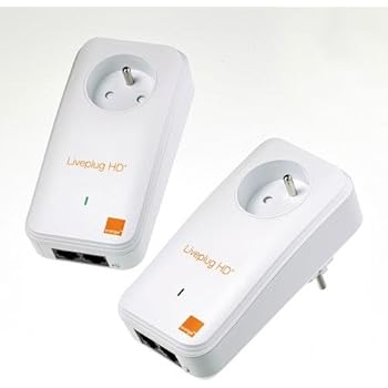 Prise CPL Orange -Liveplug HD+ - Accessoires informatique