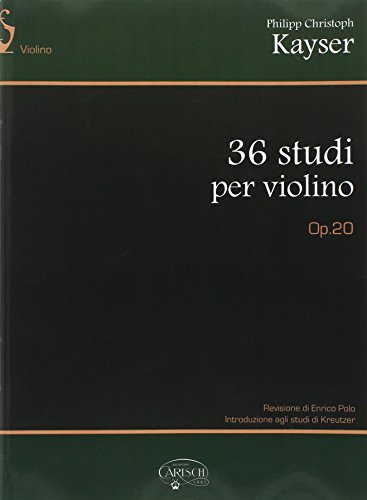 36 studi per violino. Op. 20 libro