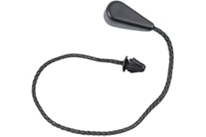 iSpchen Corda per bagagliaio Ripiano Cappelli Coulisse Cinghia di fissaggio Corda Cinghie di fissaggio Cinghie di fissaggio in nylon nero Cinghie di fissaggio Cinghia per bagagliaio Compatibile con