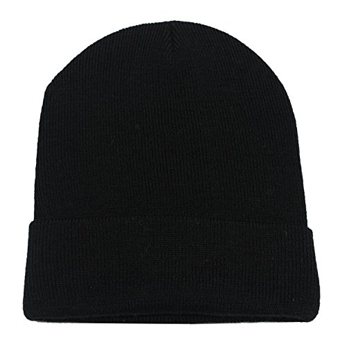 black winter cap