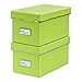 Produktbild Bigso 385224901 2xElsa CD-Box, Archivbox, 2-er Set, 28,5 x 16,5 x 15 cm, lime 7330061385239, OFFICE