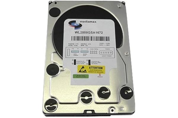 White Label 2 Terabyte (2TB) 16MB Cache 7200RPM SATA2 3. 5 Internal Desktop Hard Drive (For PC, Mac, CCTV DVR, NAS) - w/ 1 Year Warranty