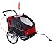 2–in - 1 Jogger and Bicycle Trailers Kinderfahrradanhänger Child 01RB Red / Black