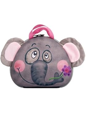 okiedog wildpack Kinder-Umhängetasche in 3D-Optik mit Plüschohren