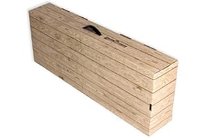 CAJADECARTON 20 Cajas de cartón para jamones. Imitación caja madera