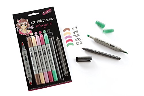 Copic Ciao Manga 3 Multiliner-Marker, 5 Stück - 2