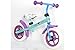 Produktbild Kinder Laufrad Disney Frozen ohne Pedale aus Metall 10-Zoll-3 4 5 6 Jahre lila Himmel
