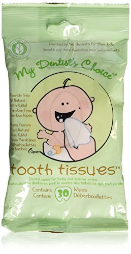 Tooth Tissues Oral Hygiene Gum Wipes - - Dental Wipes For Baby And Toddler Teeth And Gums (3 Packs Of 30 Wipes)
