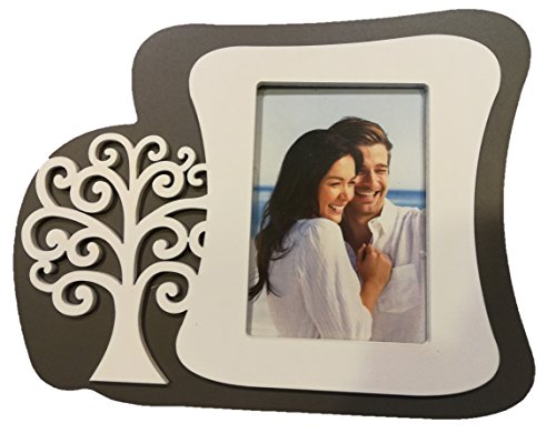 L'ANGOLO BARLETTA BOMBONIERE UTILI Matrimonio Comunione Cornice PORTAFOTO Moderno Albero Vita