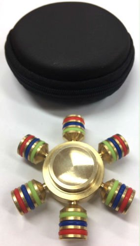 3D 6 WAY SOLID BRASS MACHINED FIDGET SPINNER FAST SPINNER STRESS OFFICE SCHOOL 3D 6 WAY SOLID BRASS MACHINED FIDGET SPINNER FAST SPINNER STRESS OFFICE SCHOOL