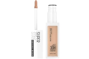 Maybelline New York Correttore Liquido SuperStay 30H Active Wear, Finish Matte e Naturale ad Alta Coprenza, 30 H di Tenuta, Corregge le Imperfezioni Senza Seccare, Texture Leggera, 25 Medium