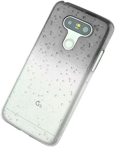 VenCase Hard Case Cover RainDrop for LG Nexus Phones + Screen Protector (LG G5, Black)