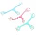 Kungfu Mall 3 Pcs Baby Care Mixing Colors Soft Clothes Diaper Fasteners Clip Holder Fixed Infant Nappy Belt Buckles