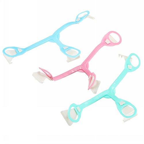 Kungfu Mall 3 Pcs Baby Care Mixing Colors Soft Clothes Diaper Fasteners Clip Holder Fixed Infant Nappy Belt Buckles