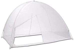 TERRE JARDIN Moskitonetz mit Kuppel Popup für das Bett
