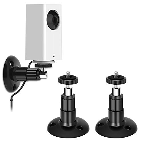 Preisvergleich Produktbild Halterung für Sicherheitskameras, FYOUNG, 2 Intelligente Wandhalterungen für Innen- und Außenbereich, für Arlo Cam, Arlo Pro, kabellose Kameras Etc. (Standardgröße) (Nior)