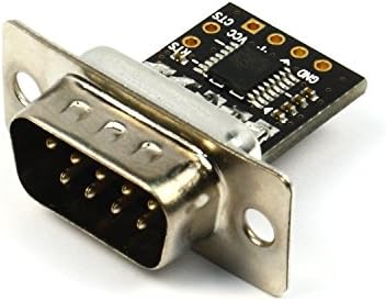 Ultra Compact RS232 to TTL Converter with Male DB9 (3.3V to 5V)