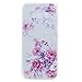 Produktbild Samsung Galaxy S8 Plus Hülle , Leiai Pinke Rose TPU Transparent Weich Tasche Schutzhülle Silikon Handyhülle Stoßdämpfende Clear Schale Fall Case Shell für Samsung Galaxy S8 Plus