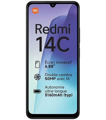 スマートフォン本体 Redmi 14C 4GB RAM 128GB ROM DreamyPurple Xiaomi