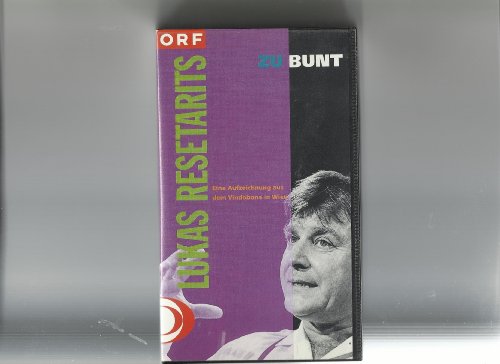 Preisvergleich Produktbild Lukas Resetarits - Zu Bunt