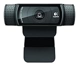 960-000769 Logitech C920 Webcam 1920 x 1080 Pixel USB 2.0 Schwarz - Webcams (1920 x 1080 Pixel, 1080p,720p, H.264,M-JPEG, USB 2.0, Schwarz, Clip/Ständer)