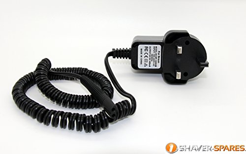 3 Pin UK Mains Charger Cord Lead for Braun Shavers Cruzer,Contour,Smart Control