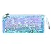 Price comparison product image Bonkkara  Colorful Transparent Multi-Function Stationery Pen Pencil Case Box Cosmetic Bag Travel Makeup Pouch High Capacity (D)