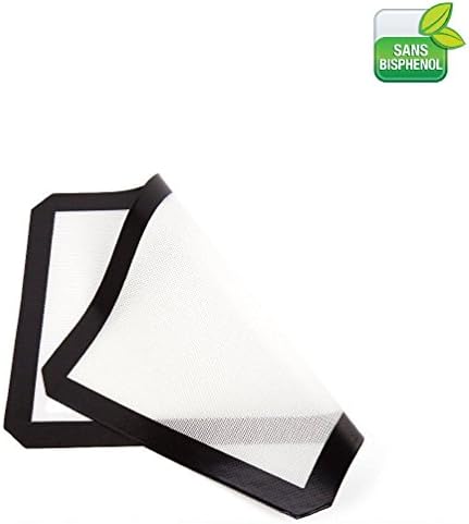 High Temperature Baking Mat Silicone ? Black [BPA Free] (BPA Free) ? Strong ? High Quality Plastic and Rubber