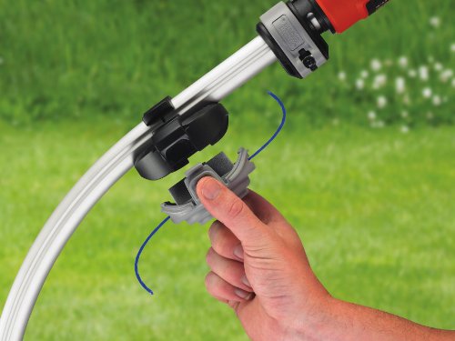 Black+Decker 800W Elektro-Motorsense GL8033 mit E-Drive Technologie, Kantenschnittfunktion, 6 Hochleistungsfäden, schwarz orange - 6