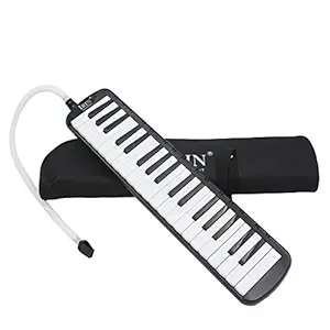 Generic Imported 37 Key Melodica Musical Instrument With Carry Bag Black