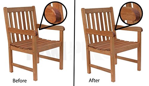 Möbel-Reparatur-Set – 12 Stück,, Stifte zum Entfernen von Kratzern, Set mit Filz-Markern und Wachs-Kreiden - 3