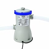 piscina bestway steel pro 366 x 122 Hidrobomba para piscina. Bestway 8320527 Depuradora Piscina 3,028 litros/Hora (Filtro II)